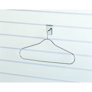 Chrome Slatwall Specialist Fittings - Hanger - 42cm