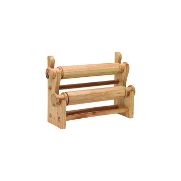 Natural Wooden Bangle Stands - 2 Tier