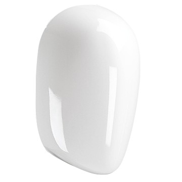 Masquerade Male Mannequin Face Plates - Faceless - Gloss White