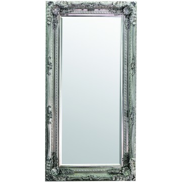 Silver Antique Ornate Mirrors - 89 x 175cm