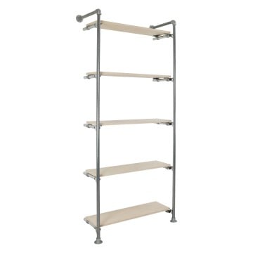 Urban Scaffold Slotted 5 Shelf Bay - 240 x 100 x 35cm