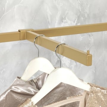 Queen Vogue Gold Cross Rails