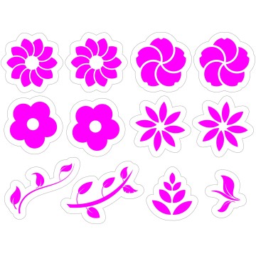 Spring Mothers Day Window Cling - Assorted - 90 x 70cm