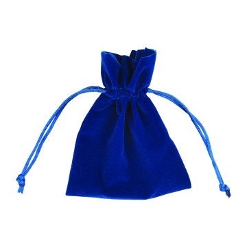 Blue Velvet Jewellery Bags