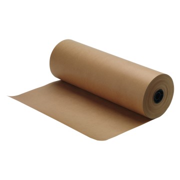 Brown Ribbed Kraft Wrapping Paper