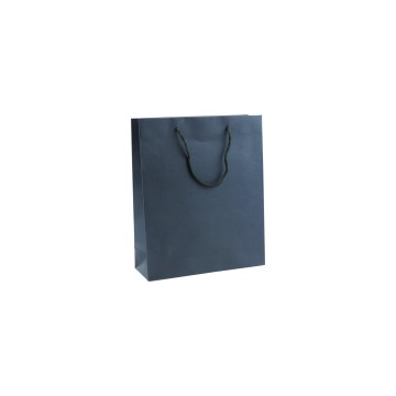 Black Luxury Recyclable Paper Carrier Bags