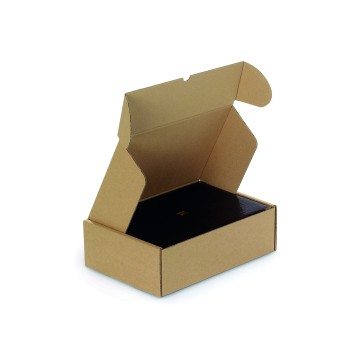 Easifold Fast Assembly Brown Cardboard Postal Boxes - 180 x 100 x 50mm