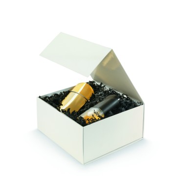 Ivory Magnetic Gift Boxes - 225 x 225 x 105mm