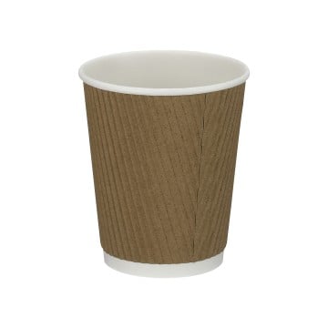 Kraft Triple Wall Ripple Coffee Cups