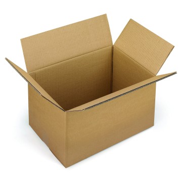 Large Double Wall Brown Cardboard Boxes - 610 x 254 x 310mm