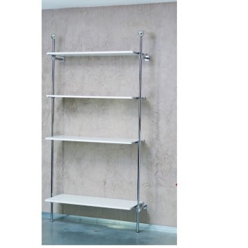 Tube & Clamp 25mm 1-Sided Shelf Bracket