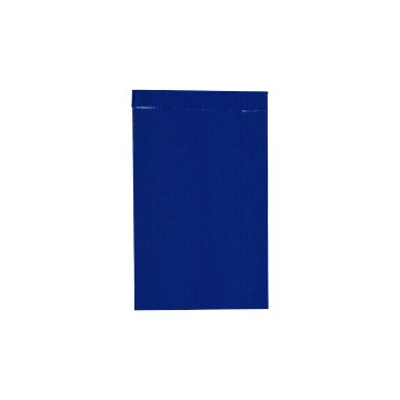 Blue Deluxe Plain Paper Bags - 12 x 20 + 4cm