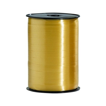 Gold Satin Curling Ribbon - 10mm x 250m