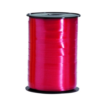 Red Satin Curling Ribbon - 10mm x 250m