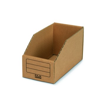 Brown Cardboard Small Part Storage Bins