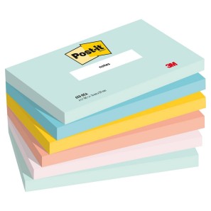 Post-It Notes - Pastel Colours - 127 x 76mm