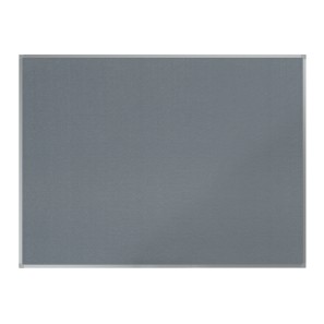 Notice Board Felt Grey - 90 x 120cm