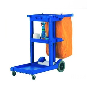 Cleaning Trolley - With Lid