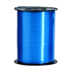 Blue Satin Curling Ribbon - 5mm x 500m
