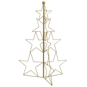 Tree Of Iron Stars - Gold - 128 x 180cm