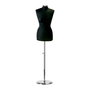 Hire - Venice Deluxe Black Female Tailors Dummy with Stand
