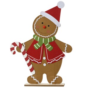 Gingerbread Man On A Base - 6 x 47 x 63.5cm