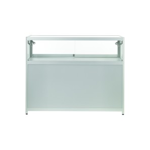 Silver Panorama Shop Counters - 1/3 Glazed