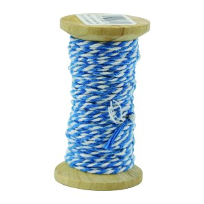 Turquoise Bakers Twine Cotton Ribbon - 2mm x 15m