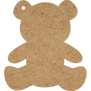 Teddy Swing Tags - Unstrung - 70mm
