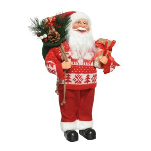 Santa With Christmas Jumper  - 45 x 25cm