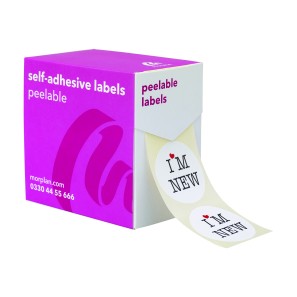 I Love New Stickers - Peelable - I'm New