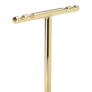 Luxury Collection Black & Gold T Stand - 7 x 6cm