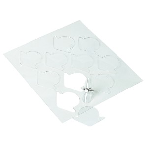 Clear Acrylic Ring Stands - Roll Up