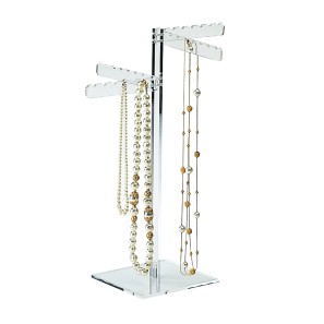 Clear Acrylic Tall Necklace Stand - 410mm