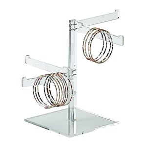 Clear Acrylic Bangle Stand - 230mm
