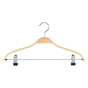 Natural Laminated Wooden Clothes Hangers - Peg - 42cm