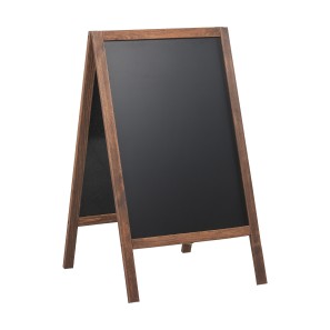 Wooden A-Frame Chalkboard - 54 x 78cm