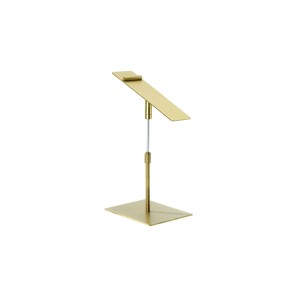 Gold Shoe Display Stand - Adjustable - 26-34cm