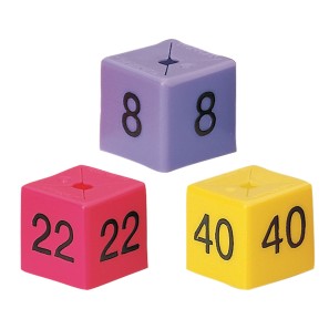 Colour-Coded Womanswear Size Cubes