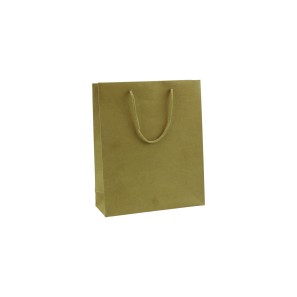 Brown Luxury Recyclable Paper Carrier Bags