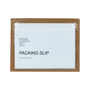 Plain Document Enclosed Plastic Envelopes
