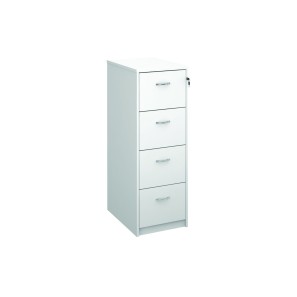 White Wooden Filing Cabinets