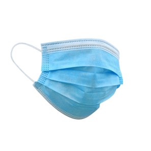 3-Ply Face Masks - Blue - Type IIR