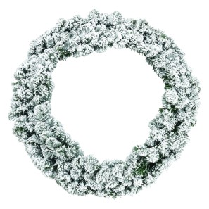 Green Snowy Imperial Wreath