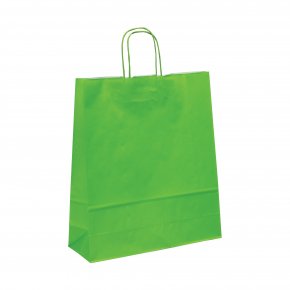 Green Paper Carrier Bags