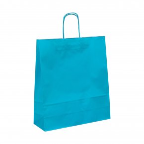 Turquoise Paper Carrier Bags