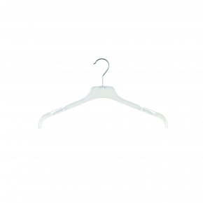 Crystal Clear Plastic Hangers
