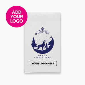 ‘Reindeer’ Themed White Paper Counter Bags