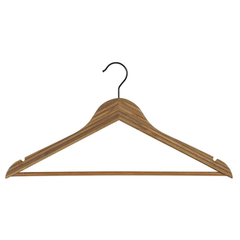 Bamboo Flat Clothes Hangers