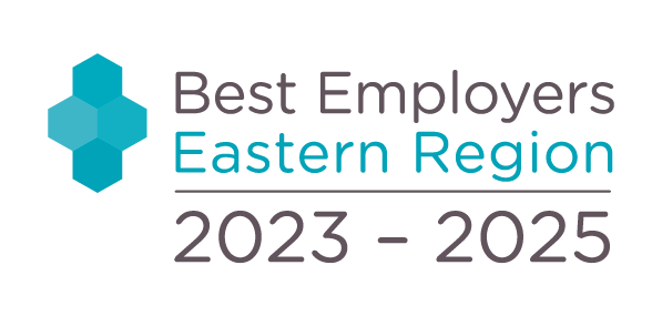 Awarded Best Employer - Eastern Region 2023-2025